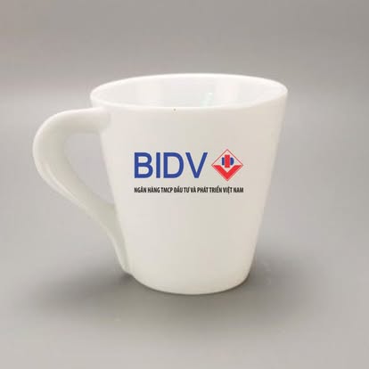 Cốc sứ in logo DongA Bank